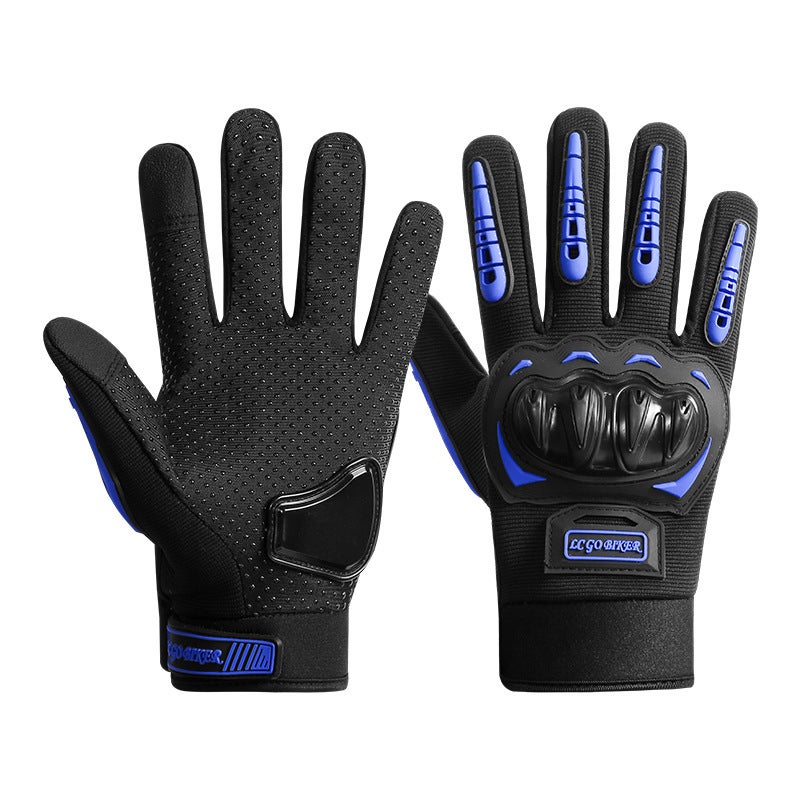 Motorcycle Gloves Outdoor Riding Male Rider Equipment Non-Slip Wear-Resistant Touch Screen Hard Shell Protective Tactical Long Finger - Image 5